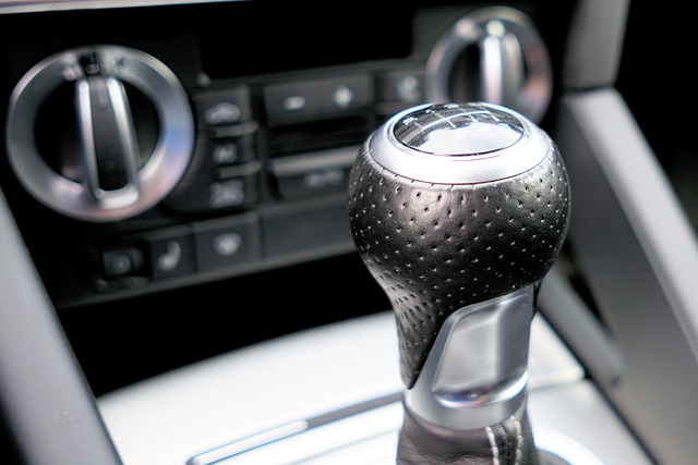 The gear lever in a lemon Audi that is dysfunctional.