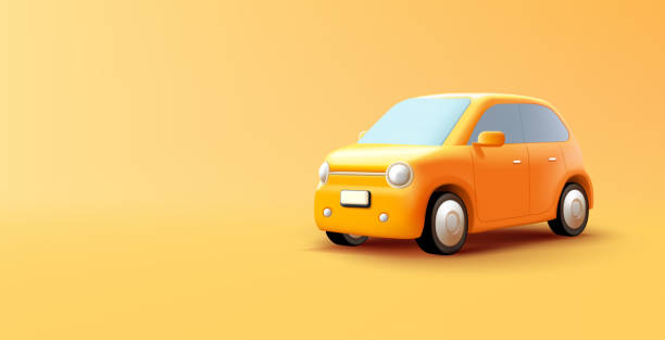 A yellow 3D model of a replacement vehicle provided to a consumer via Tennessee lemon law.